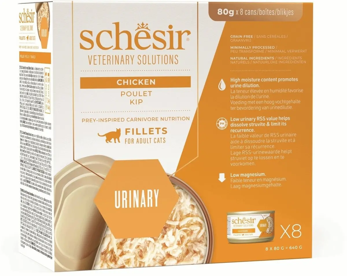 Schesir Veterinary Solutions Urinary mitrā barība