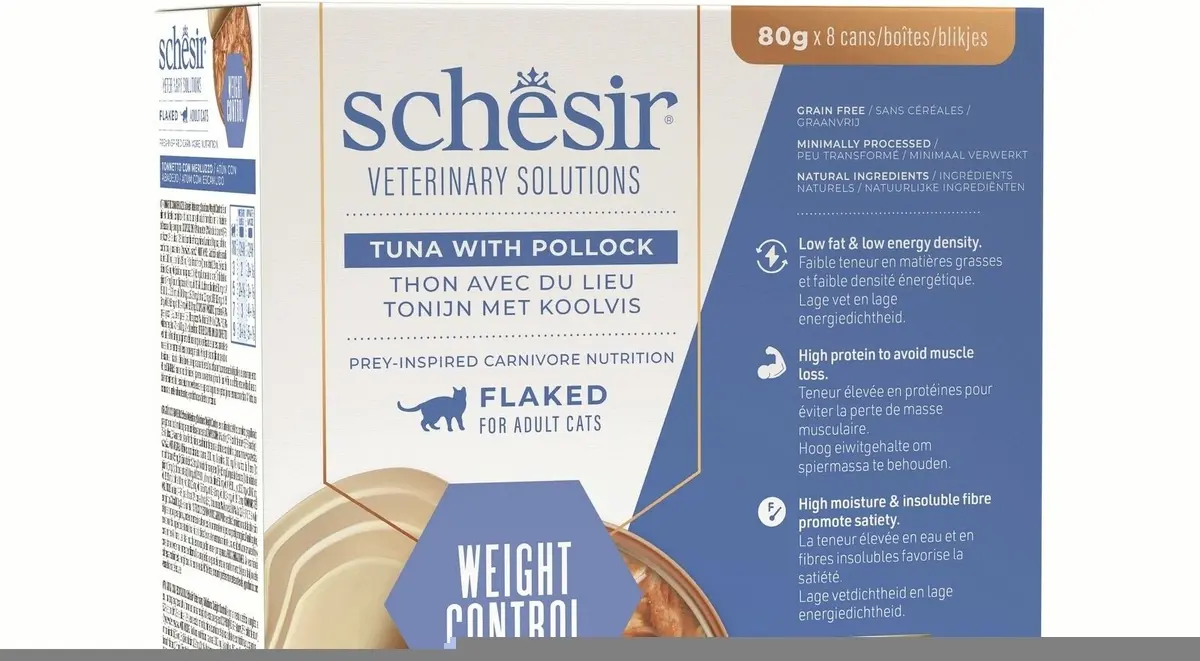 Schesir Veterinary Solutions Weight Control mitrā