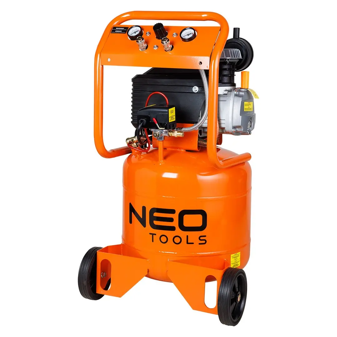 NEO Tools 12K010-1 vertikālais eļļas kompresors