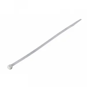 Solight 1P12 Nylon Cable Ties, 4.8 x 300 mm, Natural, 100 Pieces