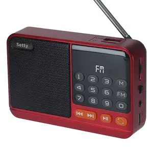 Мини FM-радио и Bluetooth-колонка Setty SFM-01M