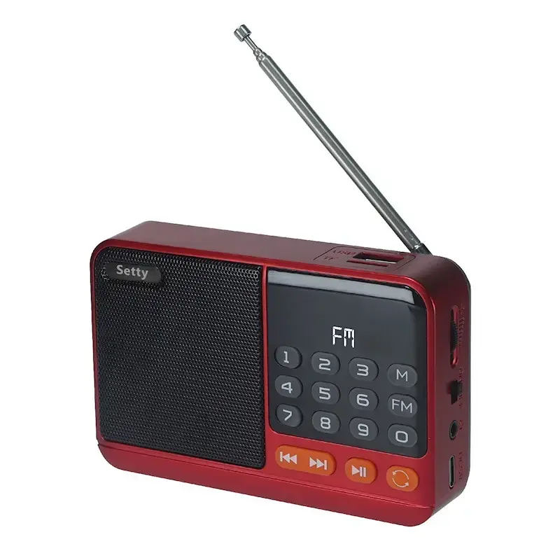 Мини FM-радио и Bluetooth-колонка Setty SFM-01M Photo 2
