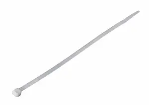 Solight 1P41 Nylon Cable Ties, 4.8 x 350 mm, Natural, 100 Pieces