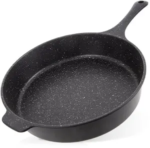 Patelnia Lumarko Patelnia granitowa głęboka GRANDE 28 cm, 3 l