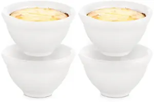 Excellent Houseware porcelāna uzkodu bļodiņu komplekts 6 cm, 40 ml, 4 gab.
