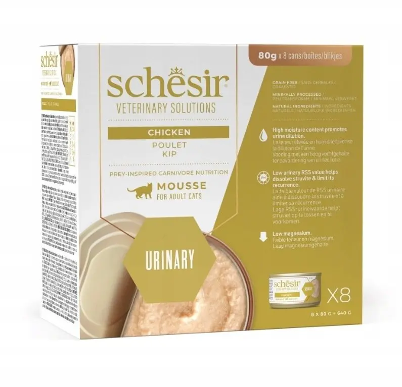 Schesir Veterinary Solutions Urinary mitrā barība