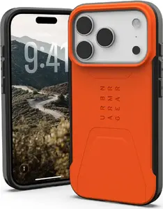 UAG Urban Armor Gear Civilian MagSafe Case - Apple iPhone 17 Pro - orange - 114545119797 (114545119797)