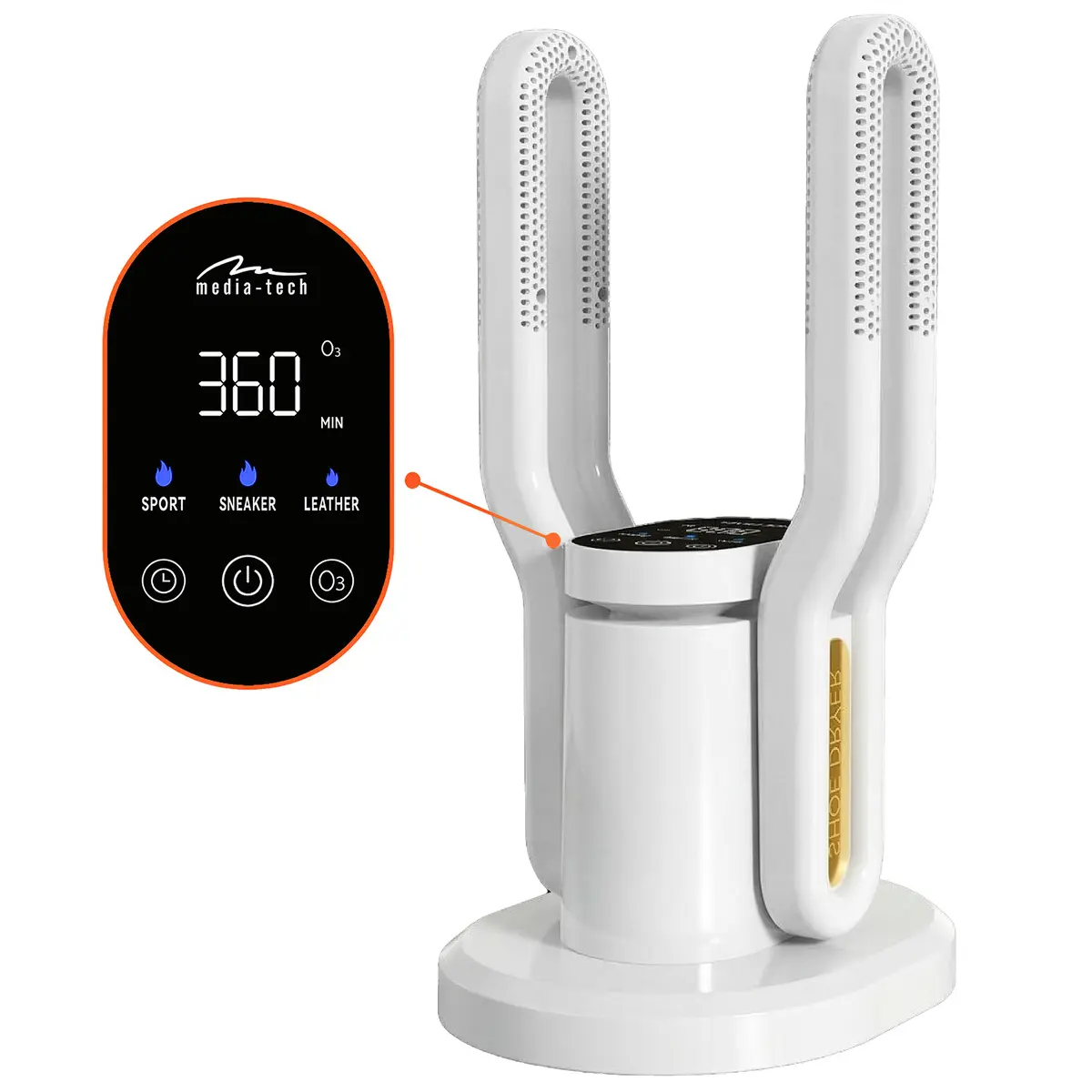 Apavu žāvētājs MEDIA-TECH ozone PRO+ MT6539W Photo 18