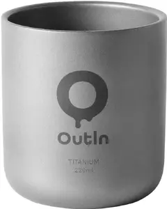Туристическая кружка OUTIN Titanium 220 мл