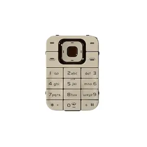 Nokia 7370 7373 сменная клавиатура Бежево-Золотистый