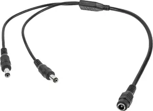 Kabel zasilający Kabel 1 x Gn.DC 2,1/5,5-2x wtyk DC 2,1/5,5