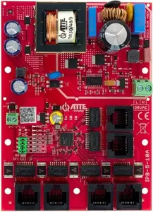 Switch Atte PoE 6 portowy ze zintegrowanym zasilaczem IPB-5-10A-OF (66289)