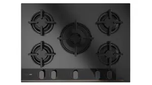 Teka GBC 75 Infinity G1 Black Built-in 70 cm Gas 5 zone(s)