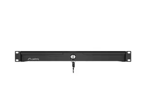Lanberg 19" Rack Cabinet Drawer 1U 270 mm Black (1U/483 × 270 mm, Load Capacity up to 30 kg)