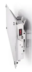 Mill Heater MB1000L DN Glass Panel Heater  1000 W  Suitable for rooms up to 12-16 m²  White(boj.iepak)