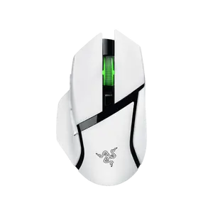 Razer Basilisk V3 X HyperSpeed Wireless Gaming Mouse, 18000 DPI, 7 Buttons, Optical Sensor, White