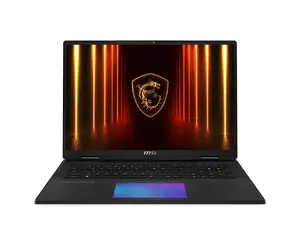 Игровой ноутбук MSI Titan 18 HX A2WJ, 18-дюймовый 4K дисплей, Intel Core Ultra 9 290HXP, 96 ГБ ОЗУ, 2 ТБ SSD, NVIDIA GeForce RTX 5090, Windows 11 Pro