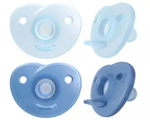 Philips AVENT Soothie SCF099/26 Orthodontic Silicone Pacifier for Babies 0-6 Months