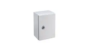 Elettrocanali ARGENTA Metal Enclosure IP66 with Mounting Plate 400x300x150 mm