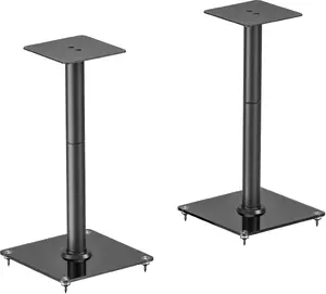Fiber Novelty FN61B Speaker Stands 61 cm, 25 kg Capacity, Set of 2