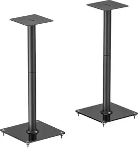 Fiber Novelty FN76B Speaker Stands 76.5 cm, Pair, Load Capacity 25 kg