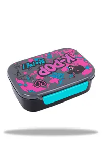 CoolPack Foodyx Lunch Box with Divider, 765 ml, K-pop Dark