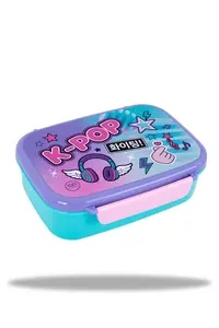 CoolPack Foodyx Lunch Box with Divider, 765 ml, K-pop BRIGHT