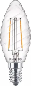 Philips Bezkrāsas svečveida kvēlspuldze, 25 W ST35 E14