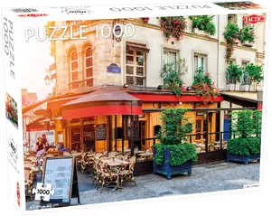 Tactic Cafe in Paris 1000 pcs Jigsaw puzzle 1000 pc(s) City