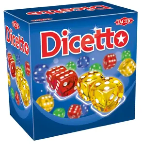 Tactic Dicetto Card Game for Families