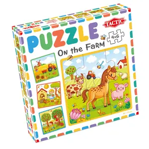 Tactic 56664 puzle 6 pcs Komiksi