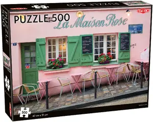 Tactic Parisian Cafe 500 pcs Puzle Ainava