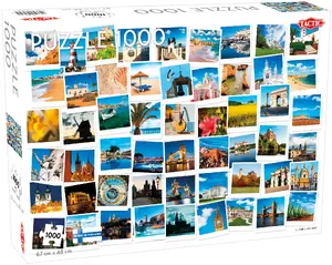 Tactic Summer Holiday 1000 pcs Jigsaw puzzle 1000 pc(s) Art