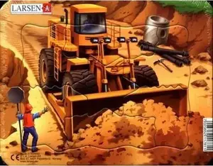 Larsen Construction Mini Jigsaw Puzzle