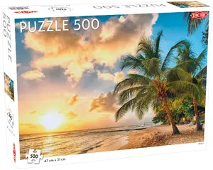 Tactic Landscape: Beach - 500pcs Puzle Ainava