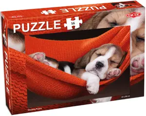Tactic Sleeping Puppy 56 pcs Jigsaw puzzle 56 pc(s) Animals