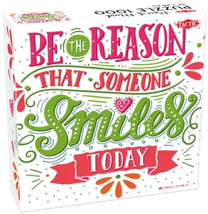 Tactic Be the Reason that Someone Smiles Today 1000 pcs Jigsaw puzzle 1000 pc(s) Art