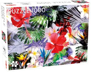 Tactic Lover's Special: Tropical Florals - 1000 pcs Puzle Flora
