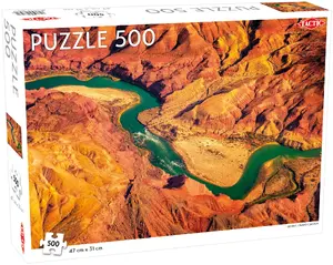 Tactic Landscape: Desert Grand Canyon - 500 pcs Puzle Ainava