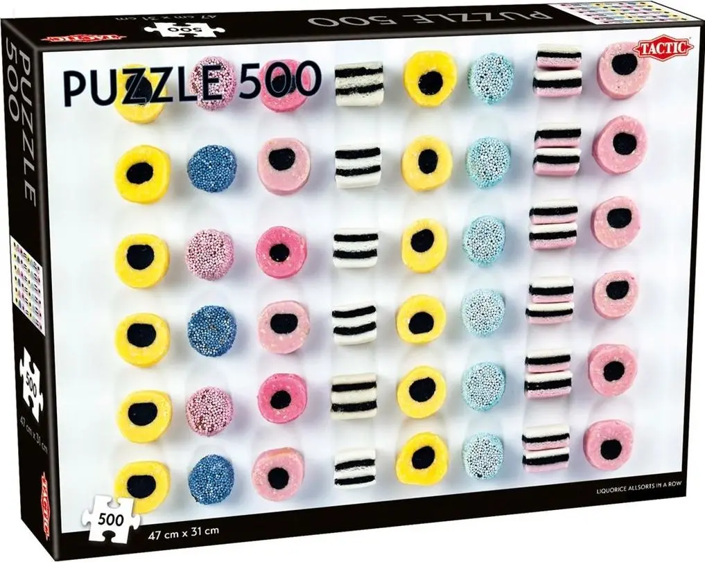 Пазл Tactic 56234 Liquorice Allsorts, 500 элементов Photo 2