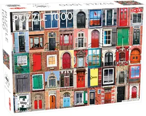 Tactic Dutch Windows and Doors 1000 pcs Jigsaw puzzle 1000 pc(s) Art