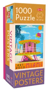 Tactic Vintage Miami 1000 pcs Jigsaw puzzle 1000 pc(s) City