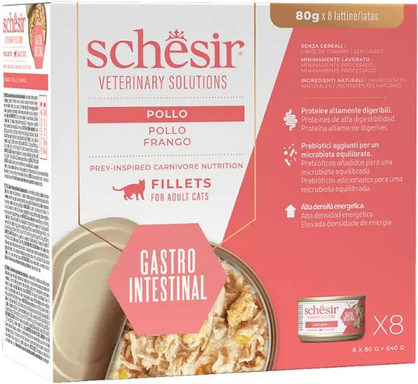 Schesir Veterinary Solutions Gastro Intestinal mitrā