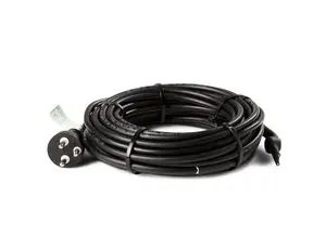 Нагревательный кабель Heatcom 72160140 для защиты от замерзания, 14 м, 185 Вт