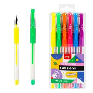 Гелевые ручки Easy Neon, 1 мм, набор из 6 штук