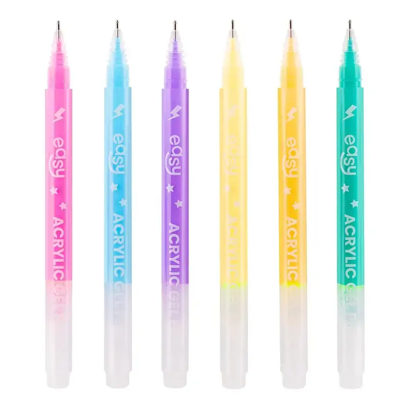 Easy Acrylic Gel Pens 6-Piece Set Photo 3