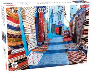 Tactic Around the World: Chefchouen Morocco - 1000 pcs Jigsaw puzzle 1000 pc(s) City