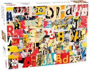 Tactic Poster Collage 1000 pcs Jigsaw puzzle 1000 pc(s) Art