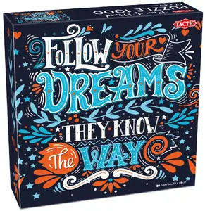 Tactic Follow Your Dreams 1000 pcs Jigsaw puzzle 1000 pc(s) Art