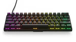 Steelseries Apex Pro Mini клавиатура Игровой USB QWERTY Британский английский Черный